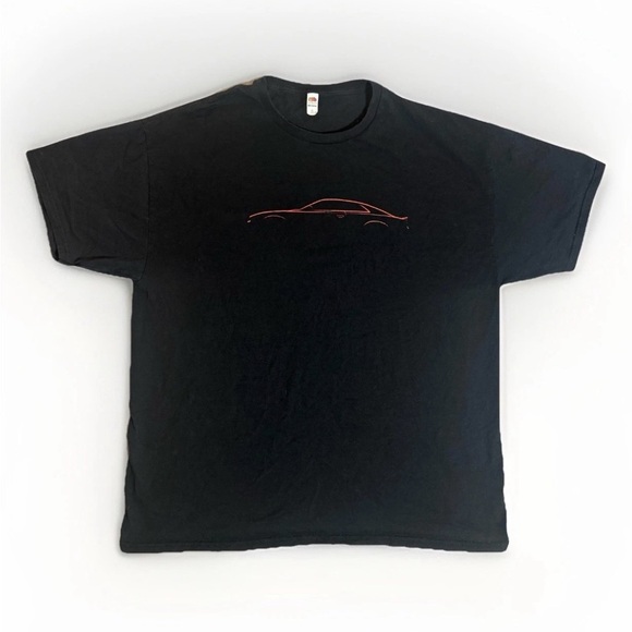 Fruit of the Loom Other - Dodge Challenger T-Shirt Men’s XL Black Muscle Car Graphic Tee Mopar Racing